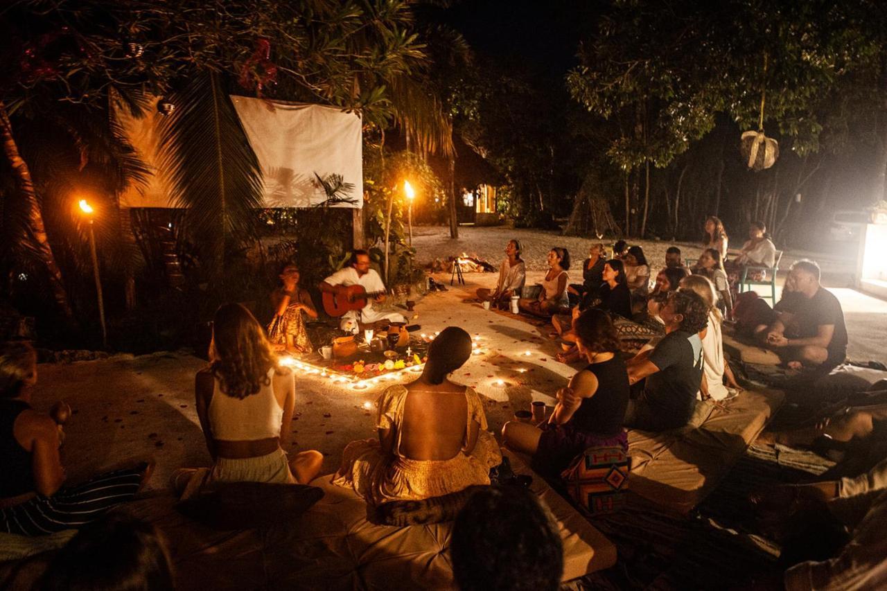 La Posada Del Agua Y Fuego Chemuyil Εξωτερικό φωτογραφία