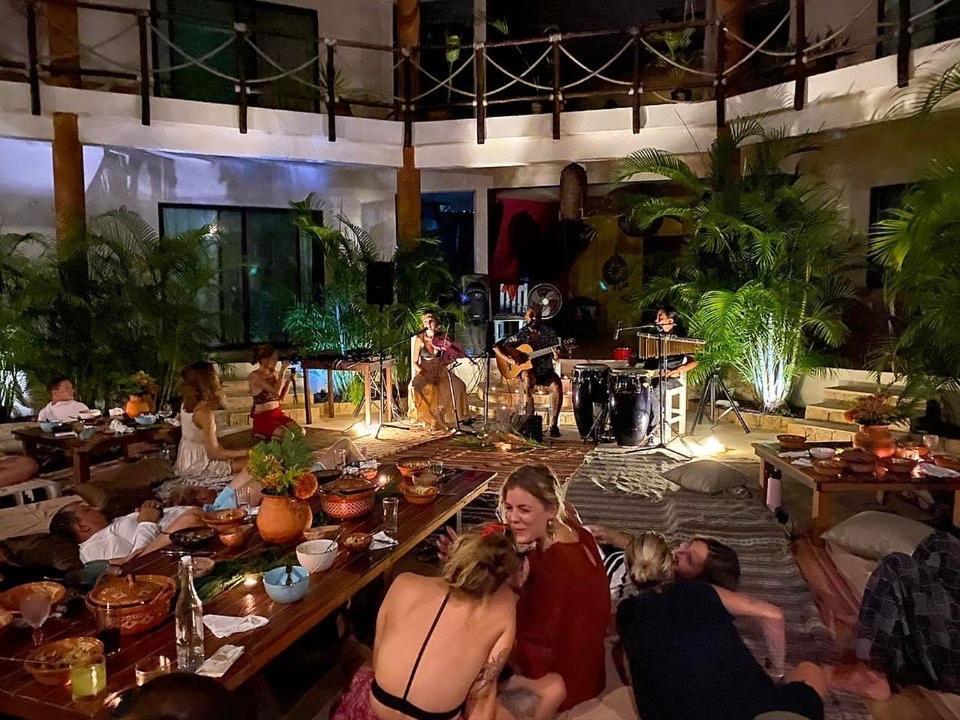 La Posada Del Agua Y Fuego Chemuyil Εξωτερικό φωτογραφία